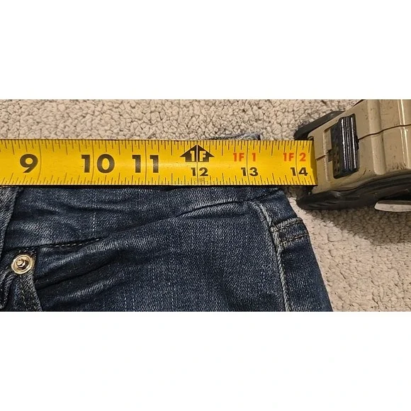 Good American Women's 4/27 Dark Wash Good Legs Stretch Denim Jeans - Picture 8 of 13